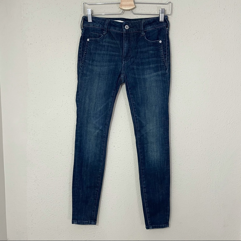 Anthropologie pilcro Women’s Skinny Jeans in Dark Blue Wash